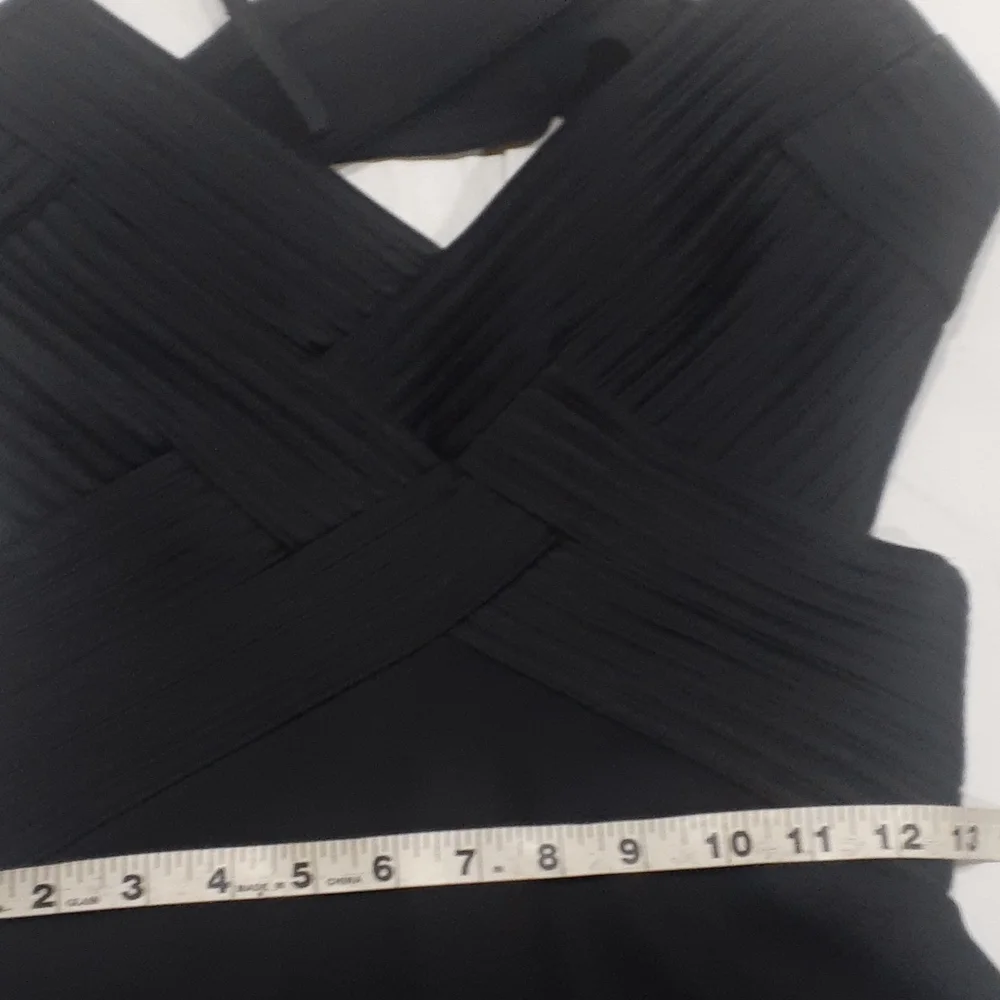 Alta Moda couture black dress size 8 - Picture 5 of 17